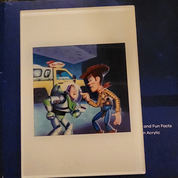 Collectible Toy Story Disney Drop Exclusive Buzz and Woody Acrylic - Picture 6 of 6